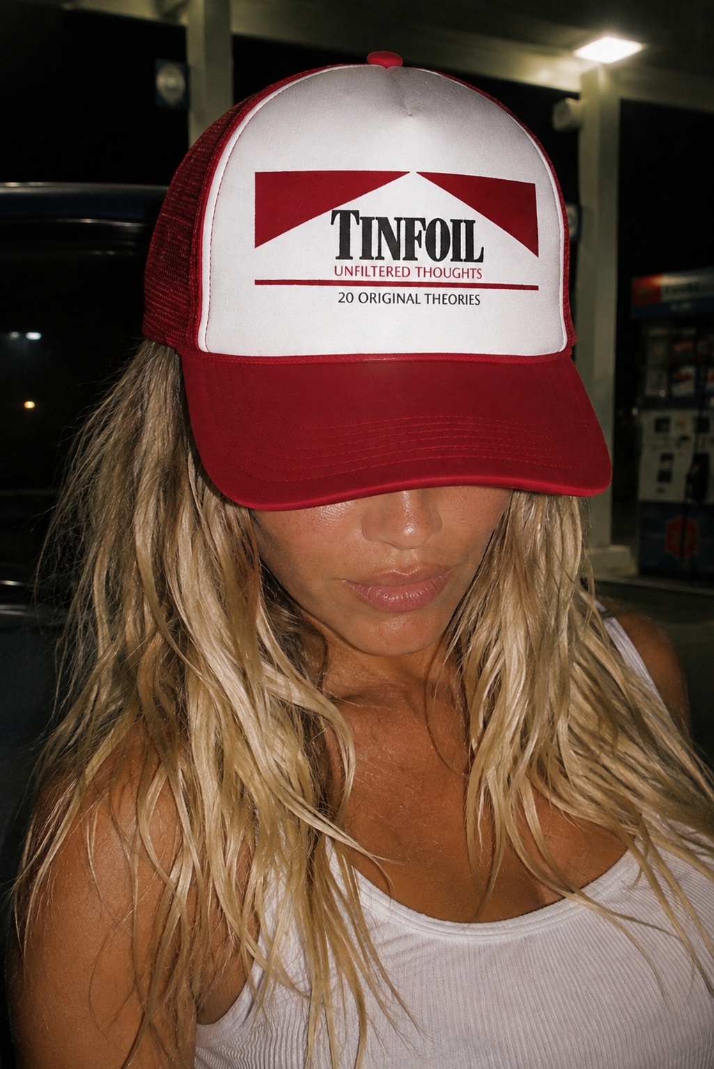 TINFOIL trucker cap
