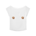 Cowboy Hat Wide Neck Tee