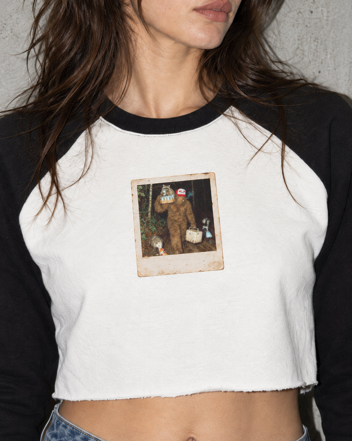Gone Feral Crop Sweatshirt