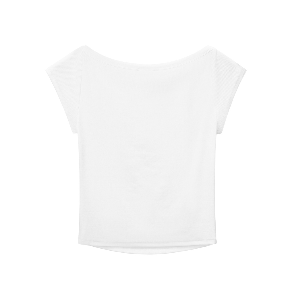 Cowboy Hat Wide Neck Tee