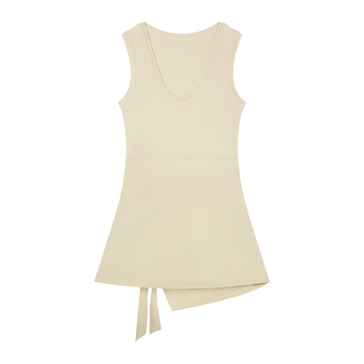LOW LIGHT MINI DRESS CREAM