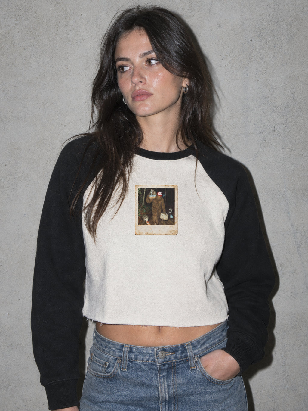 Gone Feral Crop Sweatshirt