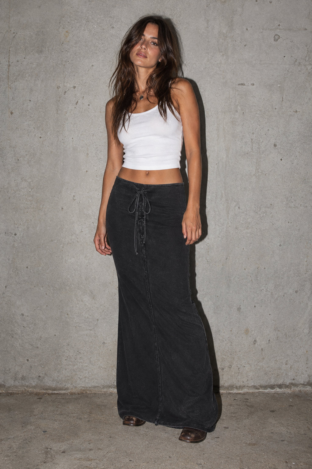 The Backroads Maxi Skirt